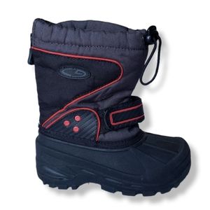 Thermolite Black Snow Boots Kids Size 9